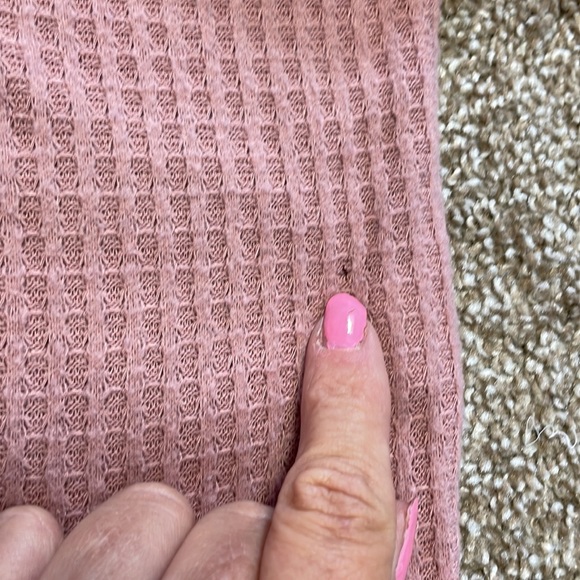 4/$24🦩 Caution To The Wind Long Sleeve Crop Top Sweater - Picture 7 of 7